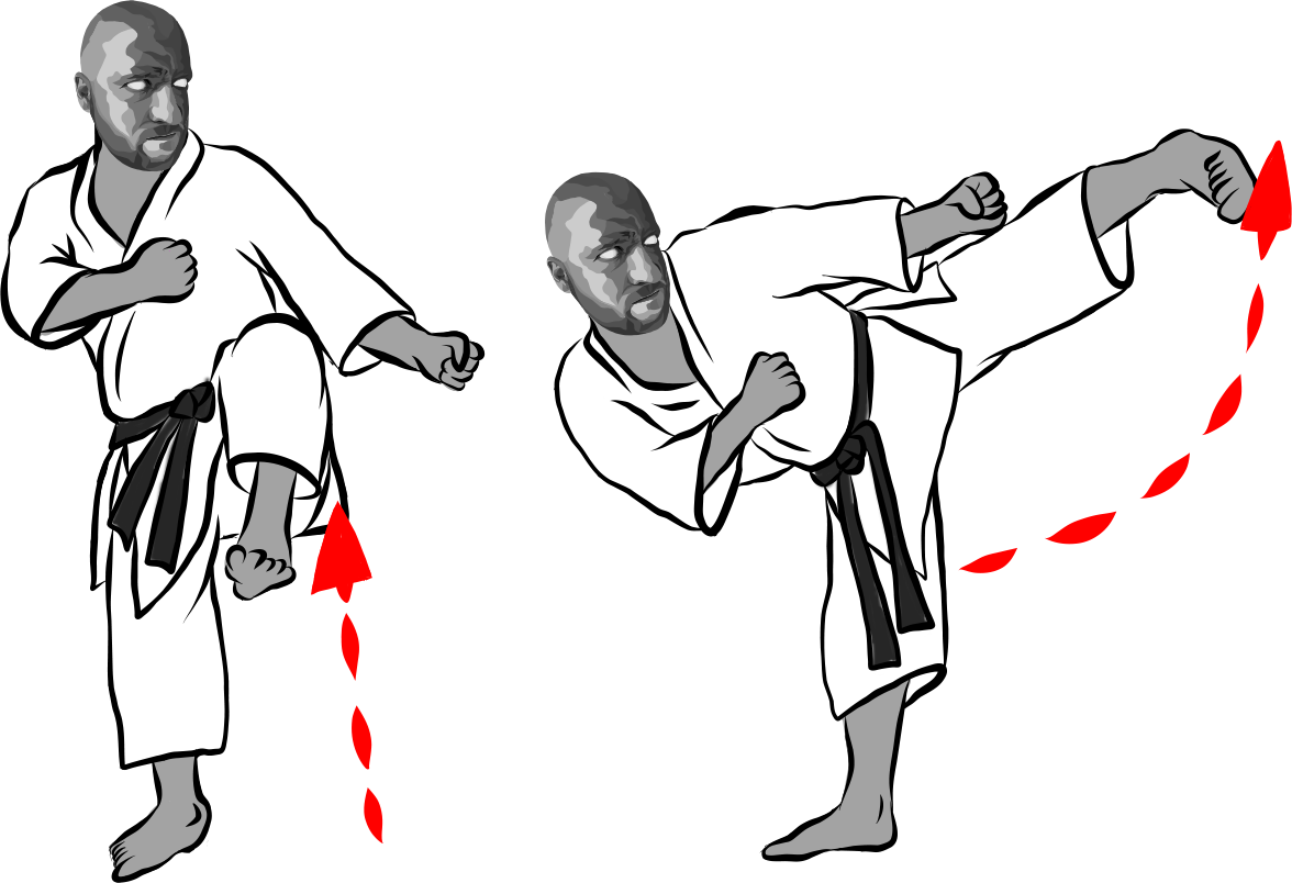 Yoko geri keage (Side Snap Kick)